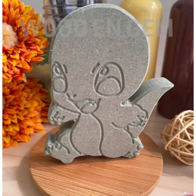 DIY Wood Character Painting Mewarnai Melukis Kayu Karakter Charmander | Woodengem | 11 cm Hampers 0