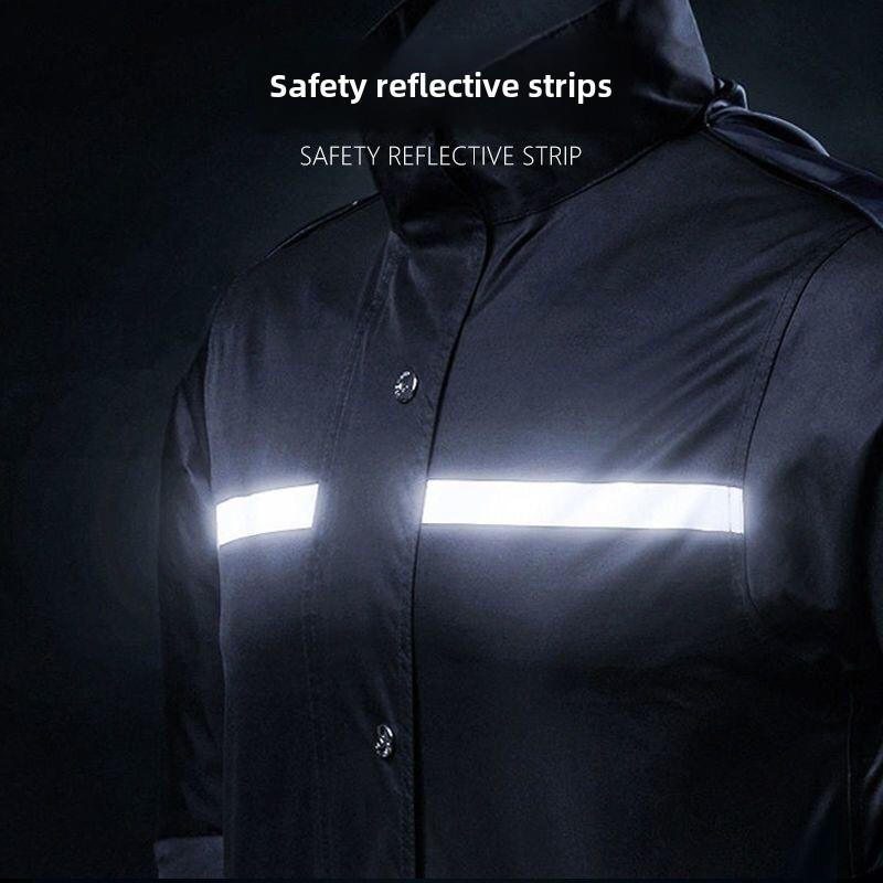 Product Introduction of [2025 Hot Sale] High Quality New Hot Sale Large Raincoat Rain Pants Suit Full Body Split Waterproof Men Raincoat Loose Reflective Electric Car Motorcycle Double Layer Slim Thickened Rainproof 8
