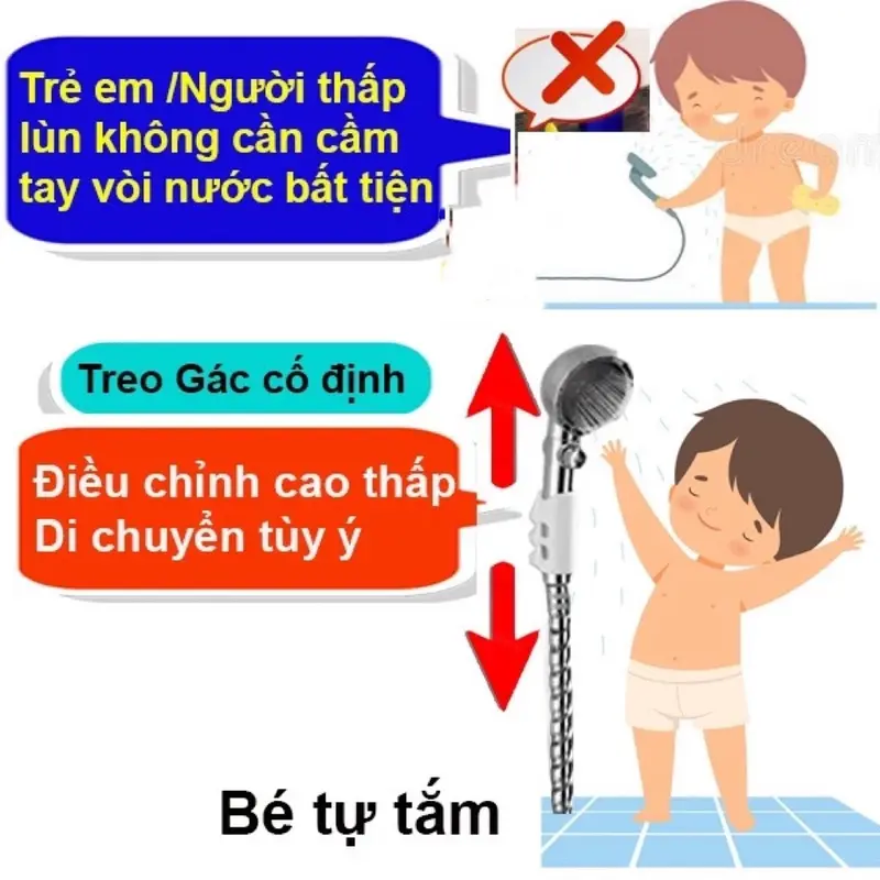 ￼Giá treo vòi hoa sen gắn tường không đinh Phụ kiện phòng tắm Vòi hoa sen có giác hút mạnh bằng silicon Phụ kiện vòi hoa sen Giác hút vòi hoa sen không thấm nước 5