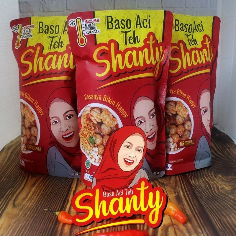 Baso Aci Teh Shanty ORIGINAL BOCI Yamin TEH SHANTY nyemek Tulang Baso Kampung