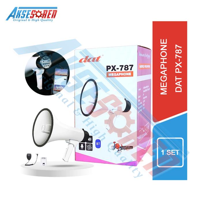 Promo Aksesoren Megaphone Pengeras Suara Dat [PX-787] / Toa Bluetooth ...