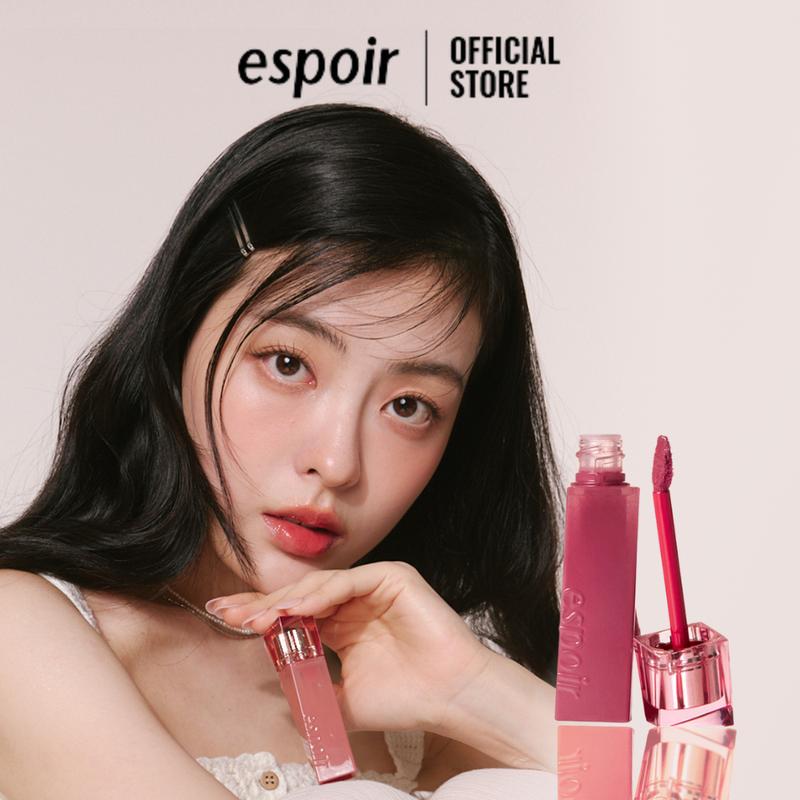 BTS LOWKEY BEIGE Son Tint Căng Bóng Espoir Couture Lip Tint Glaze 5.5g
