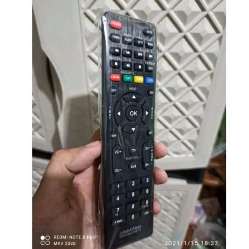 Remot Junda RM-88 Remote Multifungsi Set Top Box STB DVB T2/Remote Universal Sky Box A1 Matrix 2