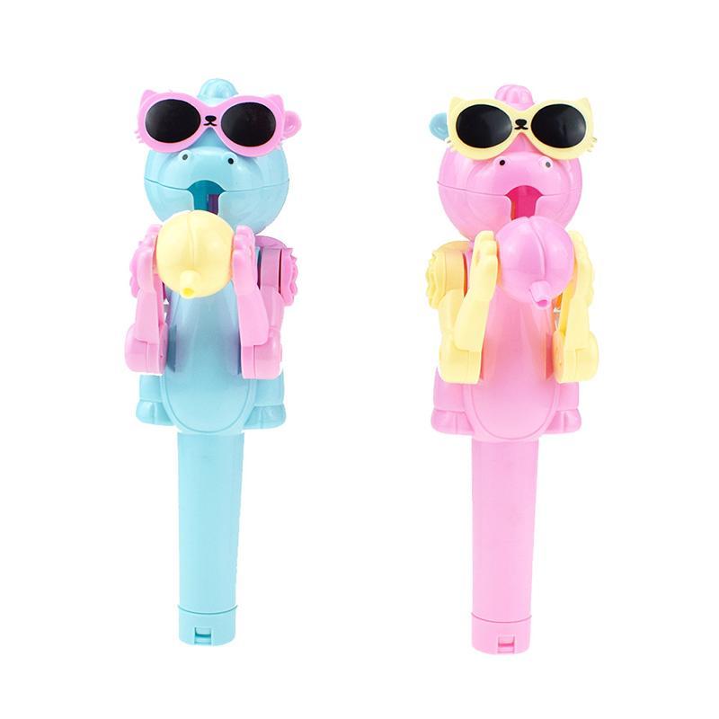 Product Introduction of Creative Kids Eating Lollipop Robot Lollipop Candy Stand Holder Educational Toy 15