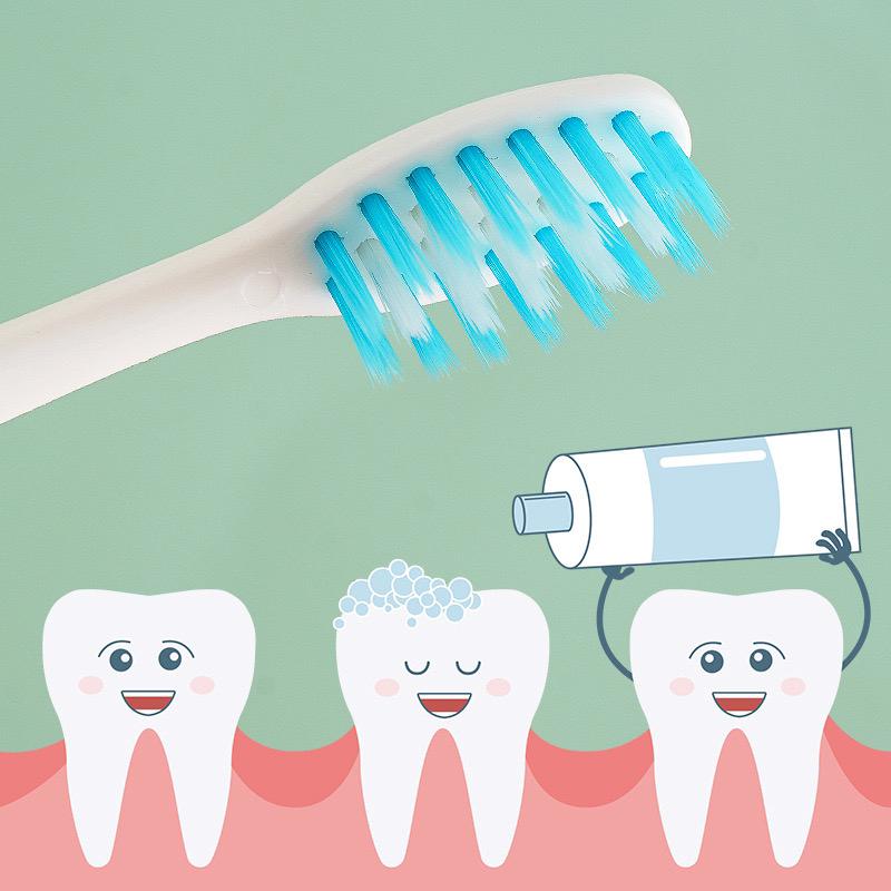 Product Introduction of Set 4 Bàn Chải Đánh Răng Hình Gấu Đáng Yêu Cho Bé | Bàn Chải Đánh Răng Trẻ Em Lông Mềm Mịn Không Gây Đau Voi 5