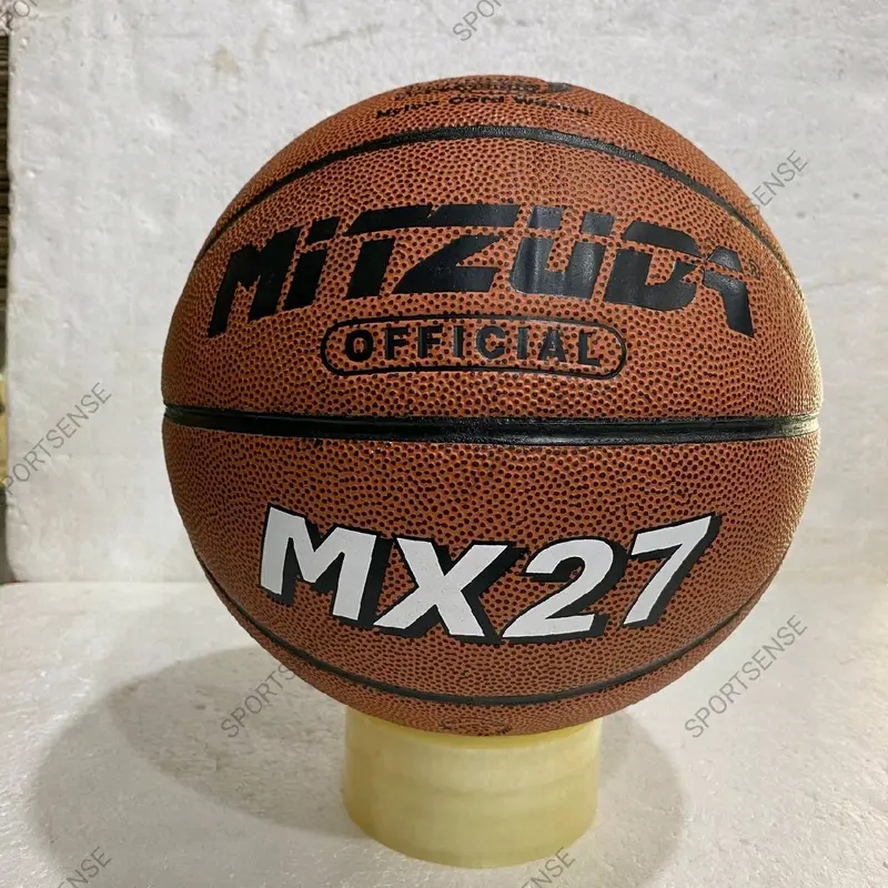 Bola Basket Mitzuda MX27 MX 27 Sintetis Size BONUS POMPA KLEP DAN JARING ORIGINAL Default