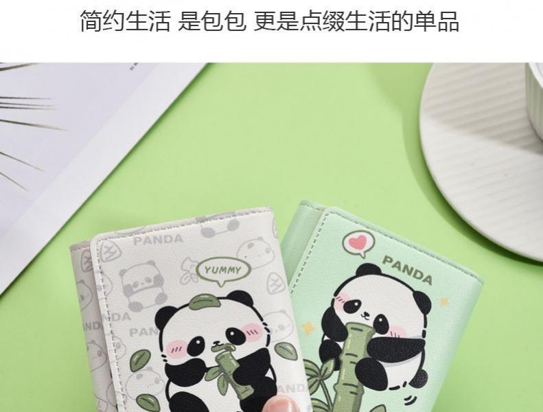 Product Introduction of Ví Gấp Ba Lần Hoạt Hình Gấu Trúc Ví Đựng Xu Cặp Đôi Ưa Nhìn Mới 2024 Ví Đựng Thẻ Giấy Chứng Nhận Bộ Ví Ngắn Wallet Nam Nhiều Ngăn Hình Chữ Nhật 17