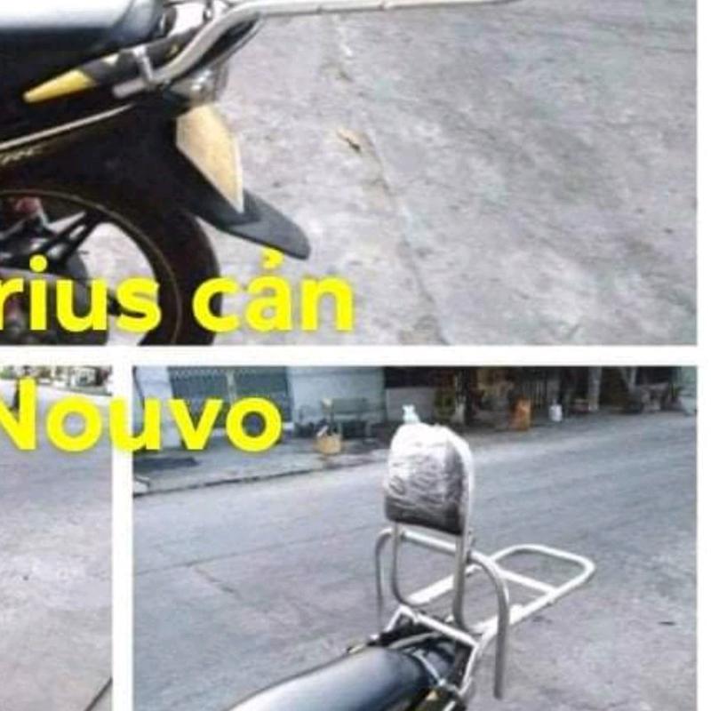 baga lắp cho xe máy Sirius cản sau Novo