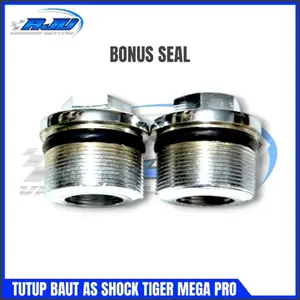Tutup Shock Depan Tiger Megapro Verza Baut Tutup As Shock Depan Honda Tiger Megapro Verza Satu Set Kanan Dan Kiri
