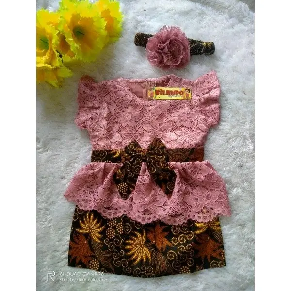 kebaya bayi dusta Pink/piton2/baju adat jawa