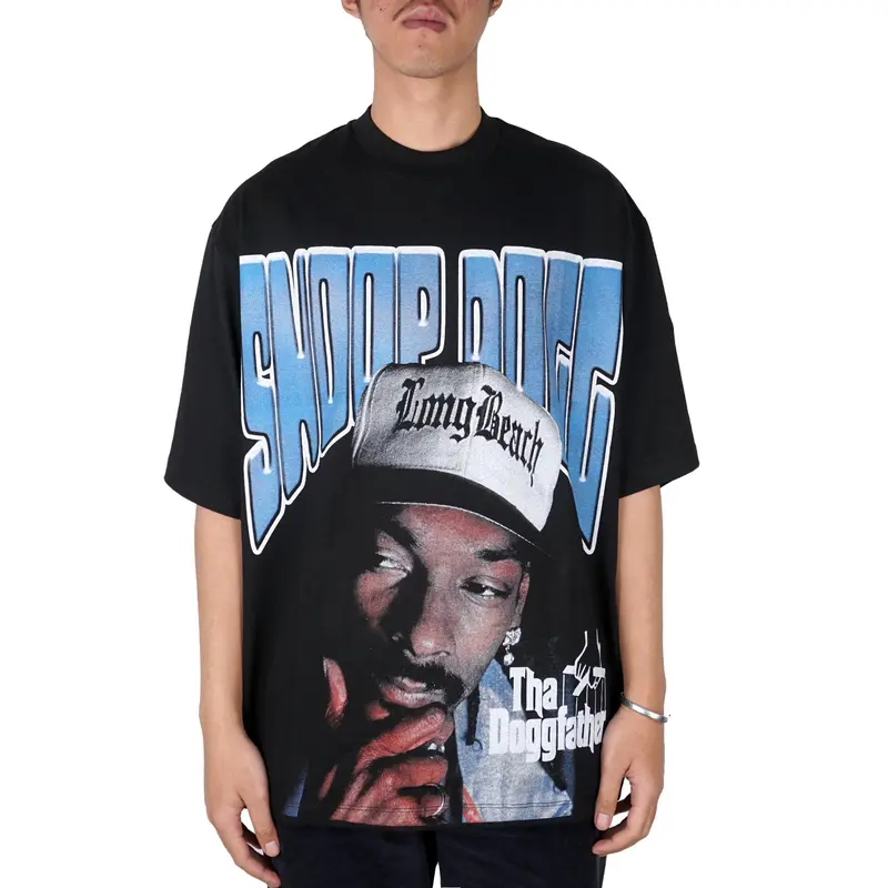 KKONTENER THE DOG FATHER OVERSIZE TSHIRT BLACK 2