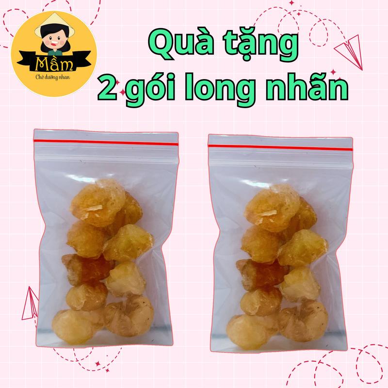 Quà Tặng Kèm 2 Gói Long Nhãn nấu chè dưỡng nhan Cô Mầm Foods