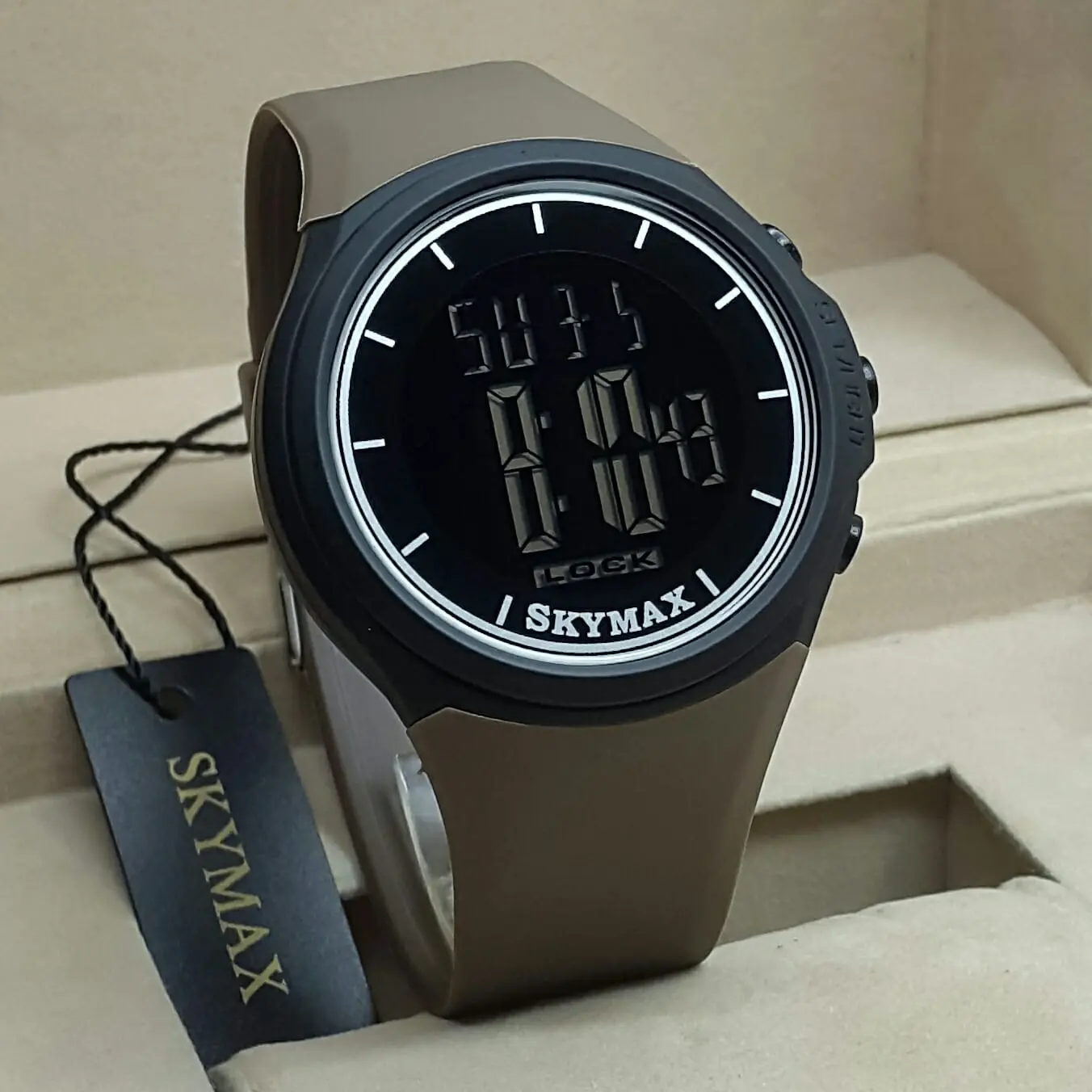 Jam tangan SKYMAX Original 2022 Pria tali warna