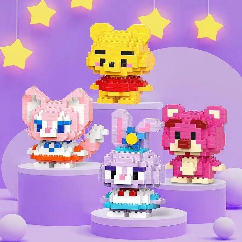 Product Introduction of Sanrio Building Block มินิบล็อกประกอบของเล่นเม็ดเล็ก ๆ ของขวัญวันเกิดสำหรับเด็ก 5