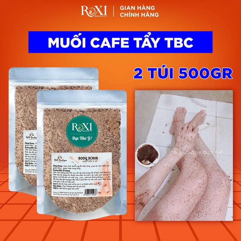 Muối cà phê [1KG] tẩy tế bào chết K'hula thiên nhiên nguyên chất, tẩy da chết body láng mịn sau khi tắm