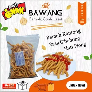 stik bawang renyah gurih enak asli lamongan 250 gram