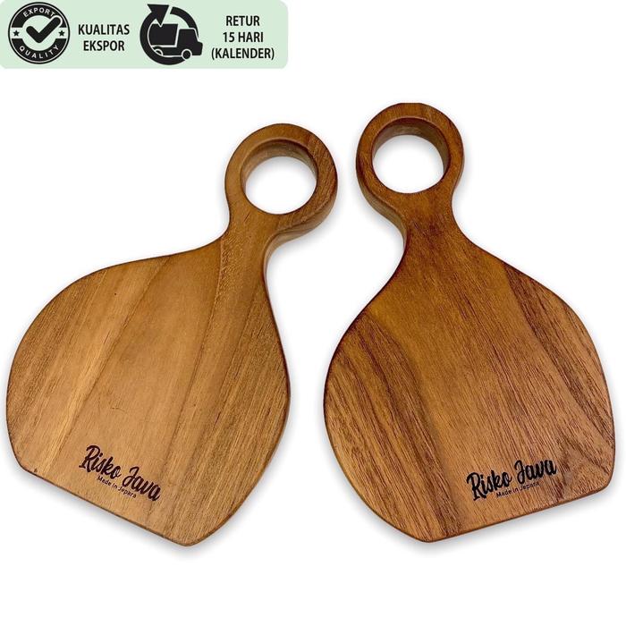 Gambar HOKAIDO - Talenan Kayu Jati Solid Mini Export Quality | RISKO JAVA - -, - dari Risko Java Kab. Jepara Tokopedia
