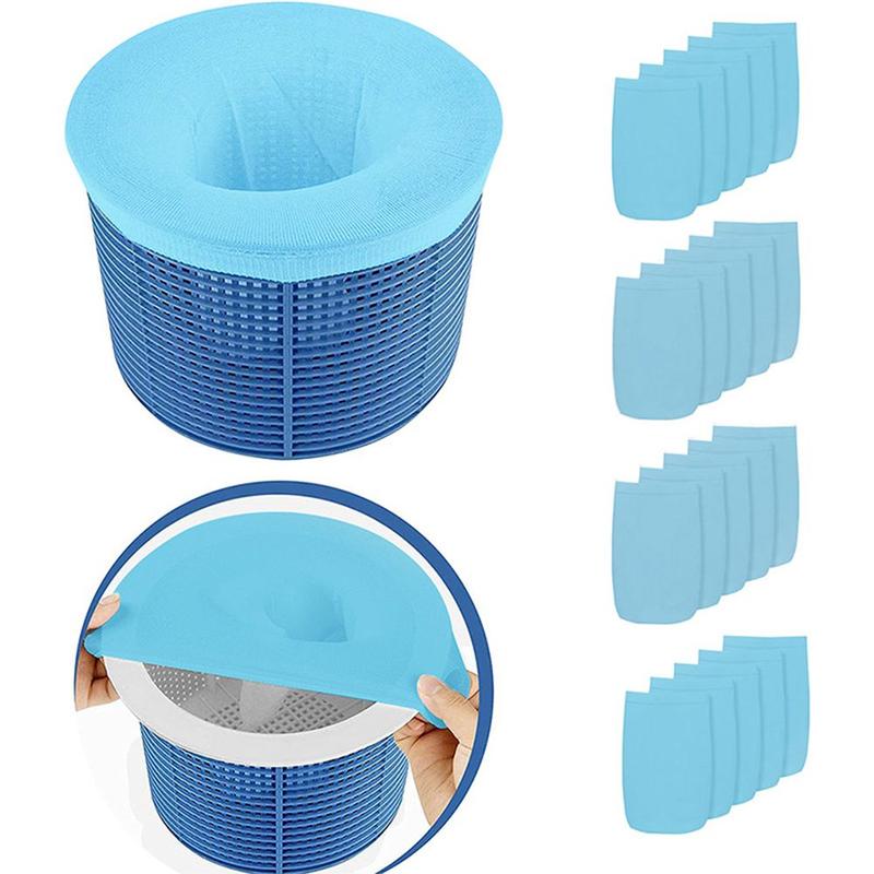 Product Introduction of Swimming Pool Accessories Home Outdoor Filter Net Pool Skimmer Socks Cleans Debris Leaves Pool Cleaning Reusable 15