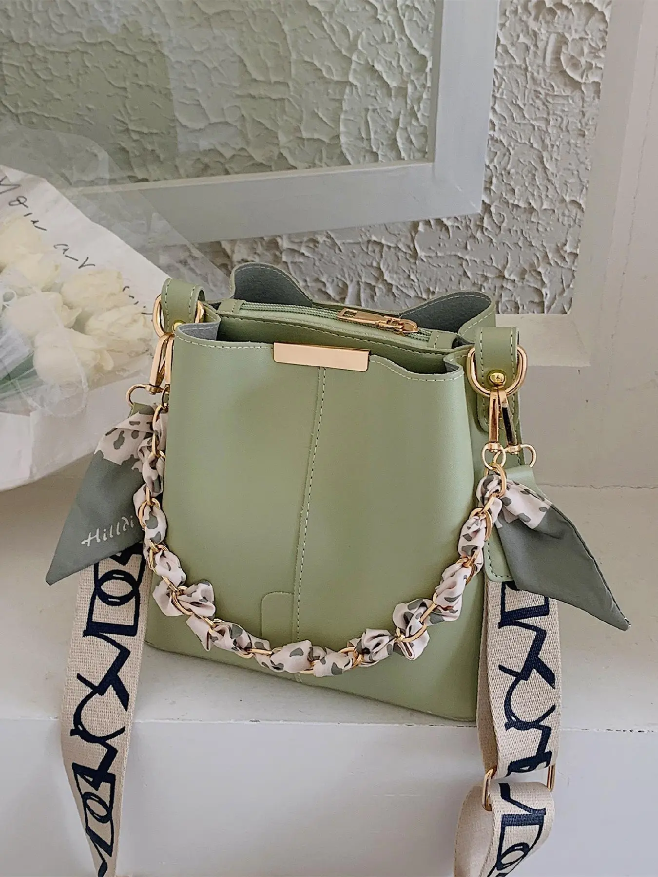 Women's Fashionable Solid Color Shoulder Bag, Casual Versatile Crossbody Bag for Daily Used, Trendy All-match Commuter Bag