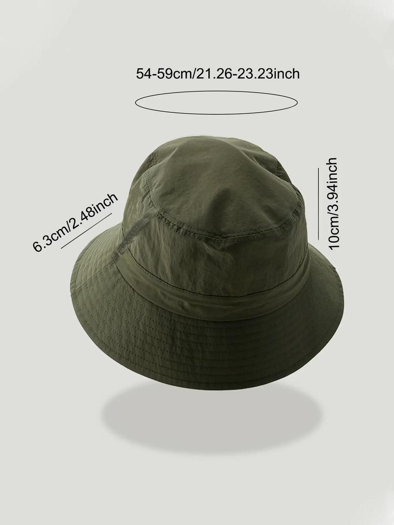 Product Introduction of Unisex Solid Hat, Summer Casual Outdoor Sun Protection Cap for Men & Women, Fashion Accessories for Outdoor & Daily Wear, Suitable for All Seasons 14