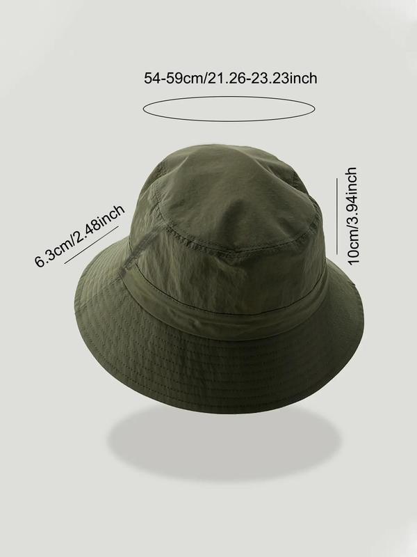 Unisex Solid Hat, Summer Casual Outdoor Sun Protection Cap for Men & Women, Fashion Accessories for Outdoor & Daily Wear, Suitable for All Seasons 5