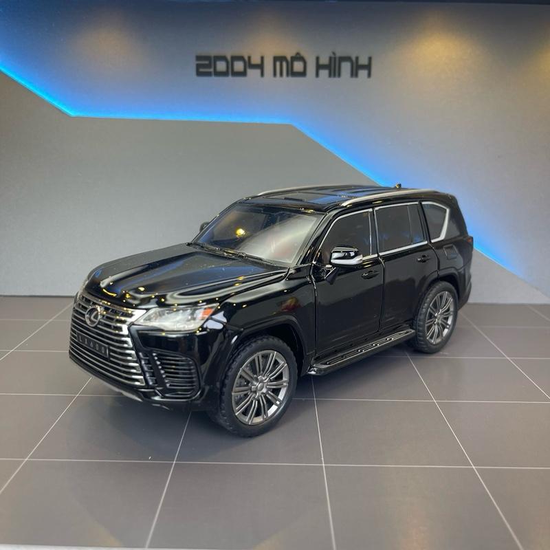 Mô hình xe Lếch Xù Lx600 tỷ lệ 1:24 bằng kim loại Tặng biển số Vip 5