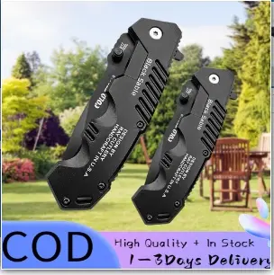 FOLDING KNIFE EDCมีดพับพกพาเล็ก มีดเดินป่า ปอกทุเรียน แบบบพกพา 2ขนาดให้เลือก 15.5CM-20CM สินค้าแนะนำ มีด  พับ kubey อลูมิเนียม ออกกำลังกาย กลางแจ้ง