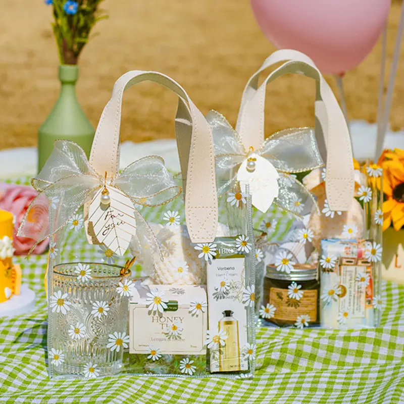 Túi Nhựa Pvc Màu Hồng Sành Điệu / * 10 * 20Cm / 23 * 15 * 25Cm, Túi Tote Trong Suốt, Túi Xách Thạch Cho Bữa Tiệc Bãi Biển, Du Lịch, Mua Sắm, Hoạt Động Ngoài Trời, Thanh Thiếu Niên 0