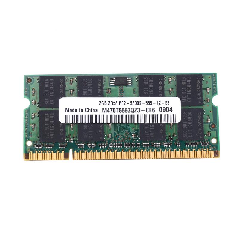 RAM Máy Tính Xách Tay, RAM PC2 5300 2GB DDR2, RAM SODIMM Memoria, RAM 667MHz,…