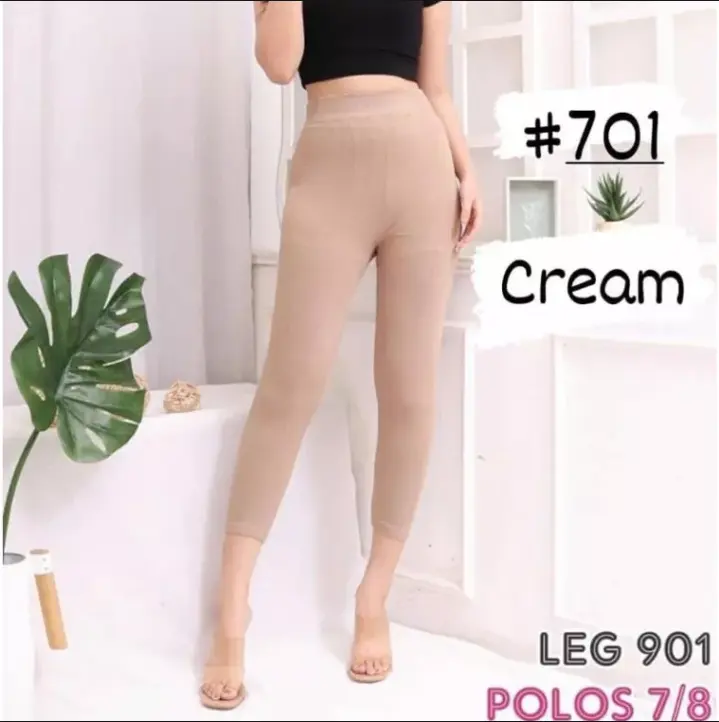 LEGING pendek wanita 7/8 merk neron - legging wanita jumbo import - Legging wanita7/8 pendek import Polos Melar 5