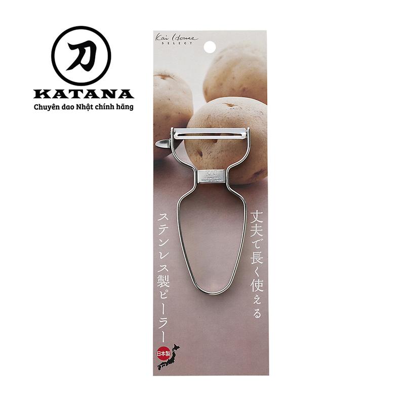 Dao nạo rau củ quả cao cấp KAI Nhật Bản DH7163