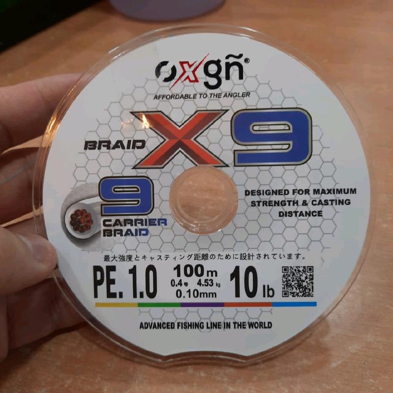 SENAR PANCING PE OXGN X9 I 100METER 1