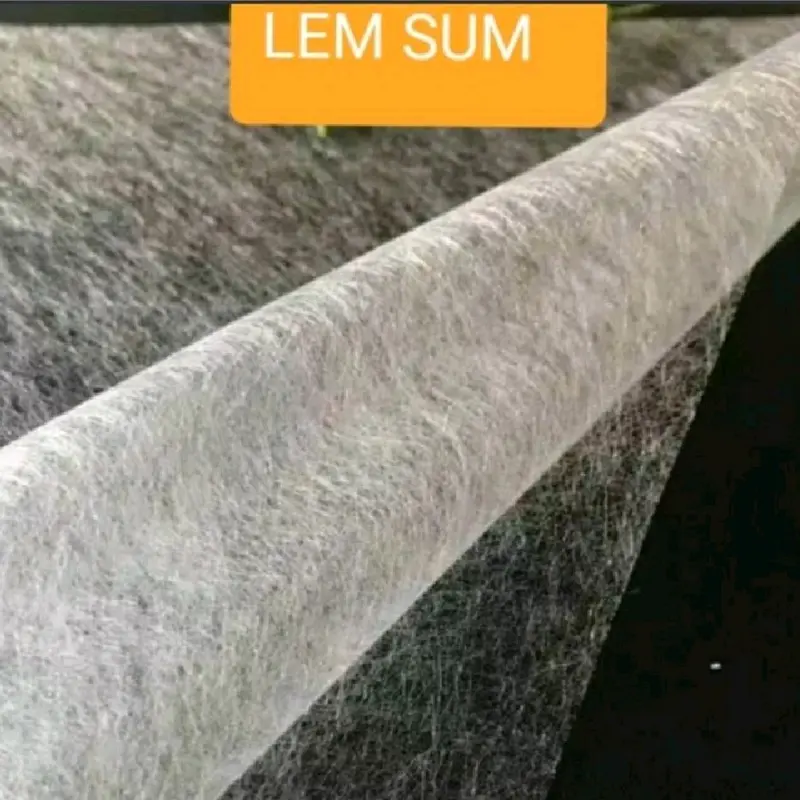 LEM SUM LEM KAIN 2 SISI LEMBARAN LEBAR 110CM HARAG PER METER ( 100 X 115CM ) bordir baju 0
