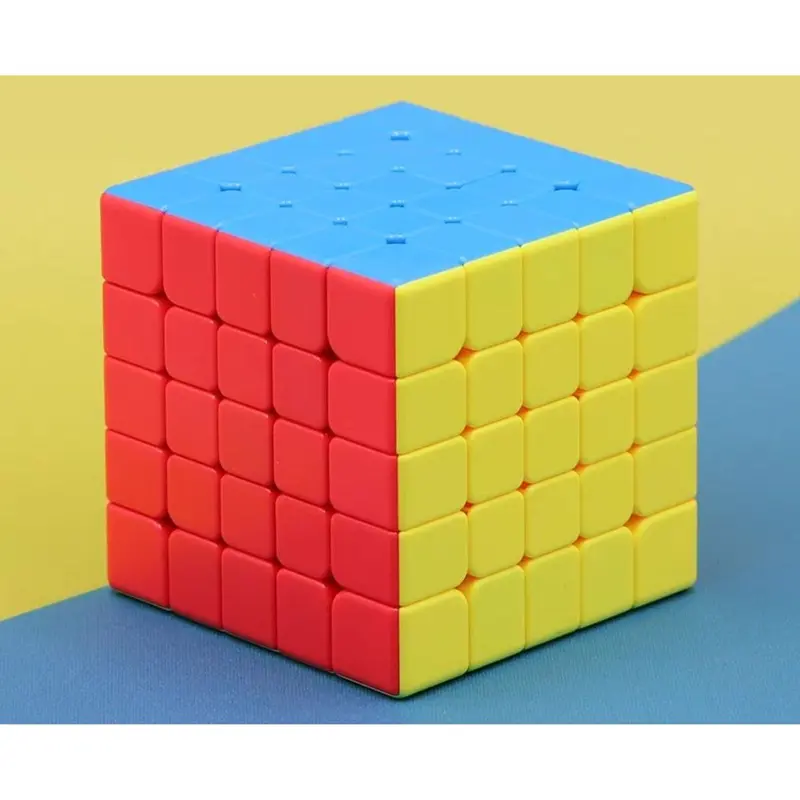 Rubik 5x5 Stickerless Xoay Trơn Siêu Mượt - Rubic 5 Tầng Toy magic  cube 6