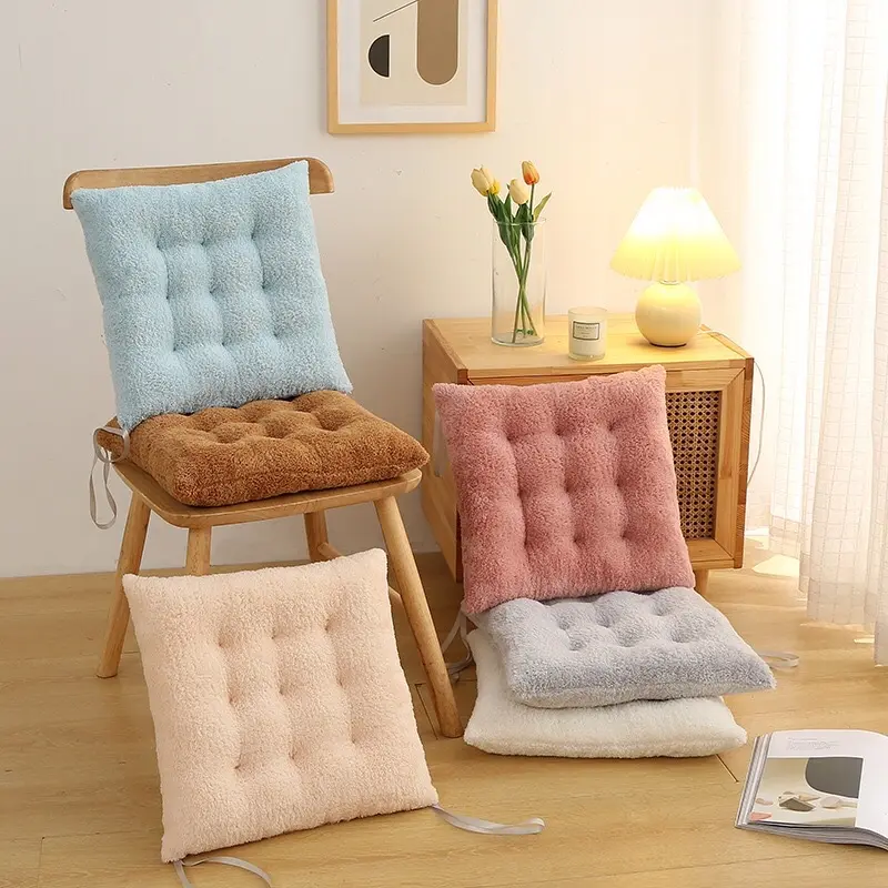 Đệm sang trọng Ghế ăn tại nhà Đệm dày Ghế văn phòng sinh viên ấm áp Nhà máy sản xuất đệm 0