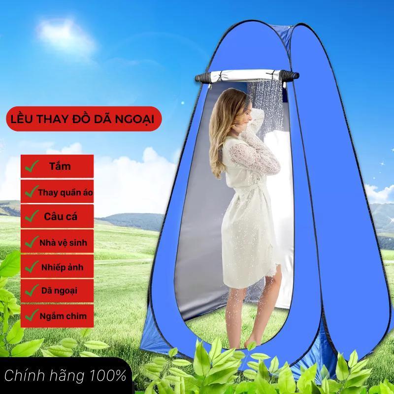Lều thay đồ, lều cắm trại tự bung, lều vệ sinh dã ngoại kín đáo bền đẹp dùng cho du lịch ngoài trời, dã ngoại cắm trại tiện lợi - DCP15 Phụ Kiện Camping Cao Su Nam 8