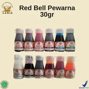 Red Bell Pewarna 30gr (Tersedia 13 Varian Warna)