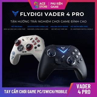 [Chính hãng] Flydigi Vader 4 Pro | Tay cầm chơi game Hall Effect Joystick, Điều Chỉnh Lực, Polling Rate 1000Hz