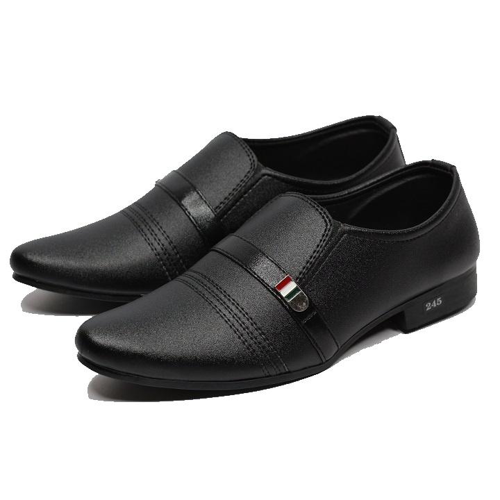 Giày tây nam da nhám viền chỉ công sở lịch lãm siz từ 39 đên 43