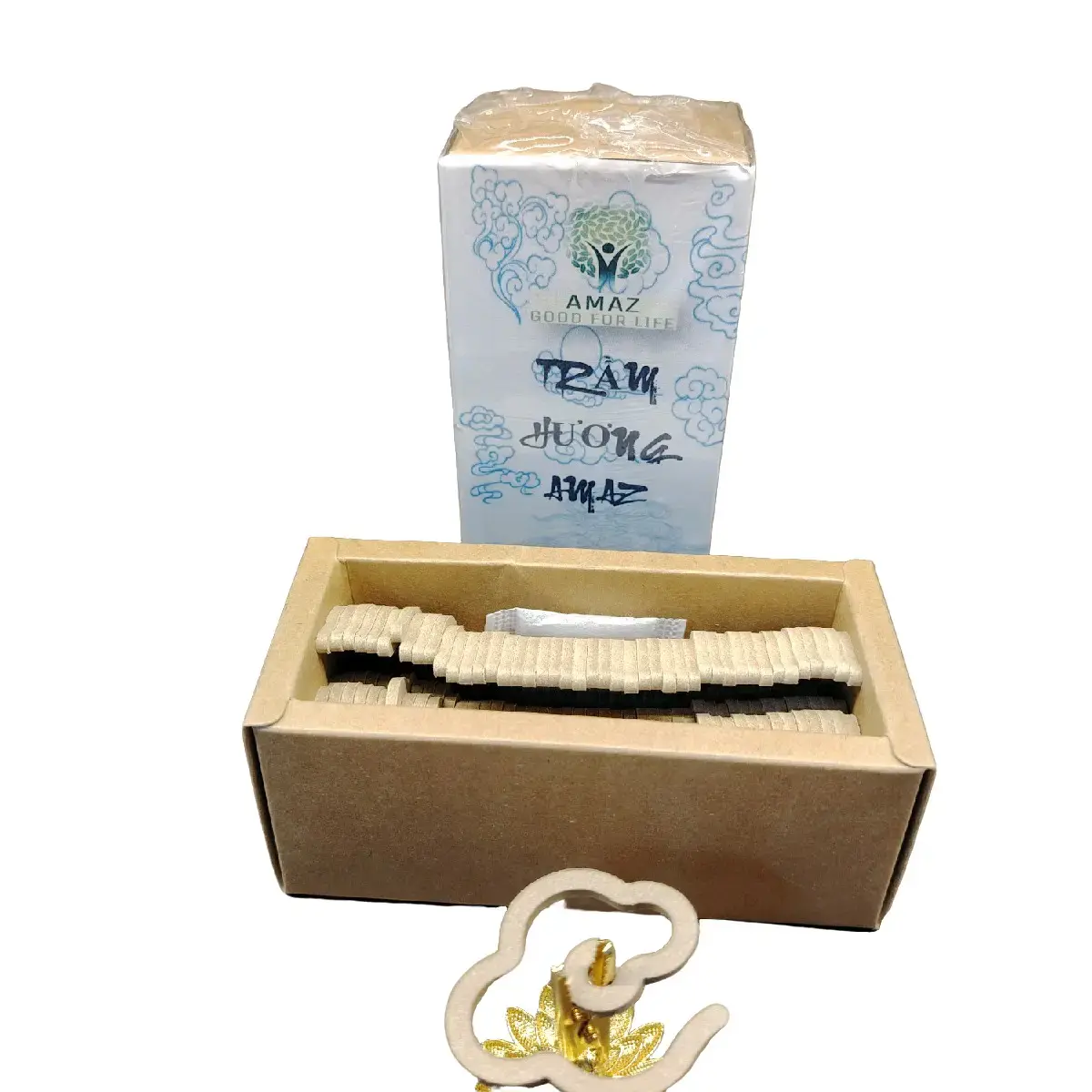 Vân mây trầm hương cao cấp  - hộp  50 vân