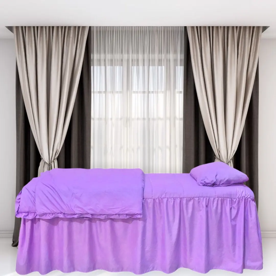 Sprei Bed Salon dan Selimut Bed Cover Sprei Klinik Sprei Salon Rumbai Sprei Bad Eyelash Sprei Klinik Kecantikan
