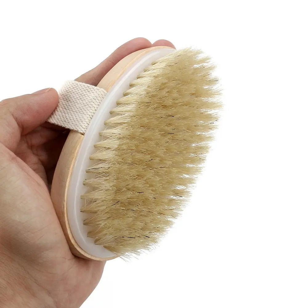 NL Sikat Mandi Scrub Badan Bath Brush Nylon Soft Bristle - SP884