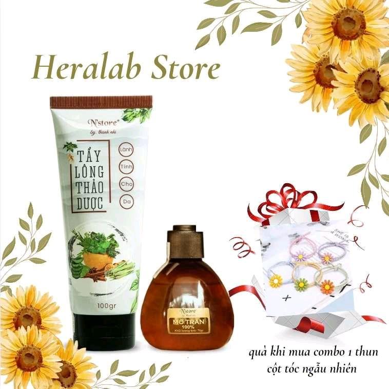 Combo triệt lông Thảo Dược vĩnh viễn tay chân nách bikini Mỡ Trăn nguyên chất và kem tẩy lông Nstore Không chứa silicon DATE MỚI Women Nữ tế bào chết bottam hoasenvang tẩy tế bào chết lucenbase kemtay longho ttbc body sá p wax veo cho bà bầu