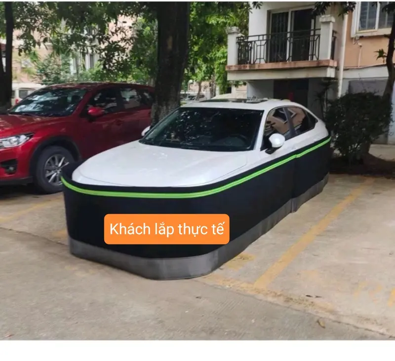 [Tặng Khóa] Quây lưới chống chuột ô tô 2