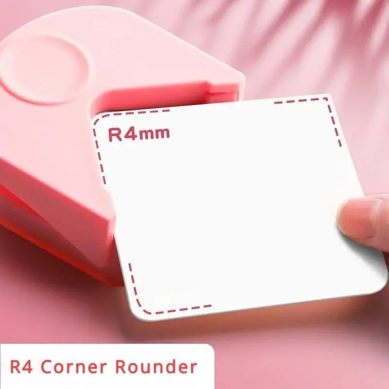 R4 Card Rounded Cutter Paper Hole Trimmer for Cards Photo Cutting Corner Rounder DIY Craft Scrapbooking Tools