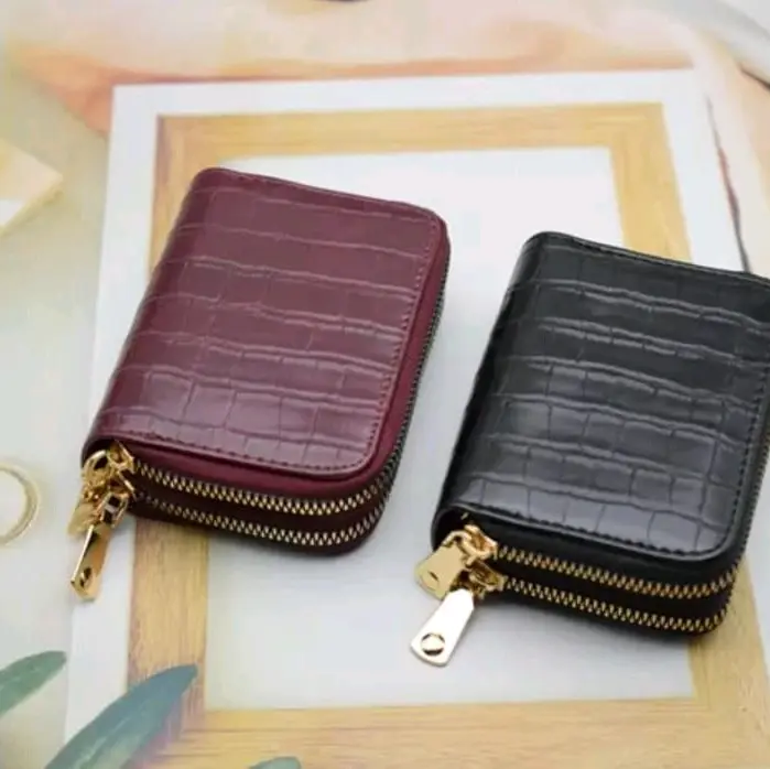 Dompet Wanita Croco Mini 2 Res / Dompet Kartu Wanita Croco 0