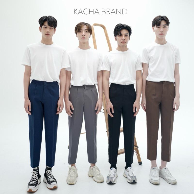 Product Introduction of กางเกงสแล็คขาเต่อ สไตล์เกาหลี รวมทุกสี KACHA BRAND 9