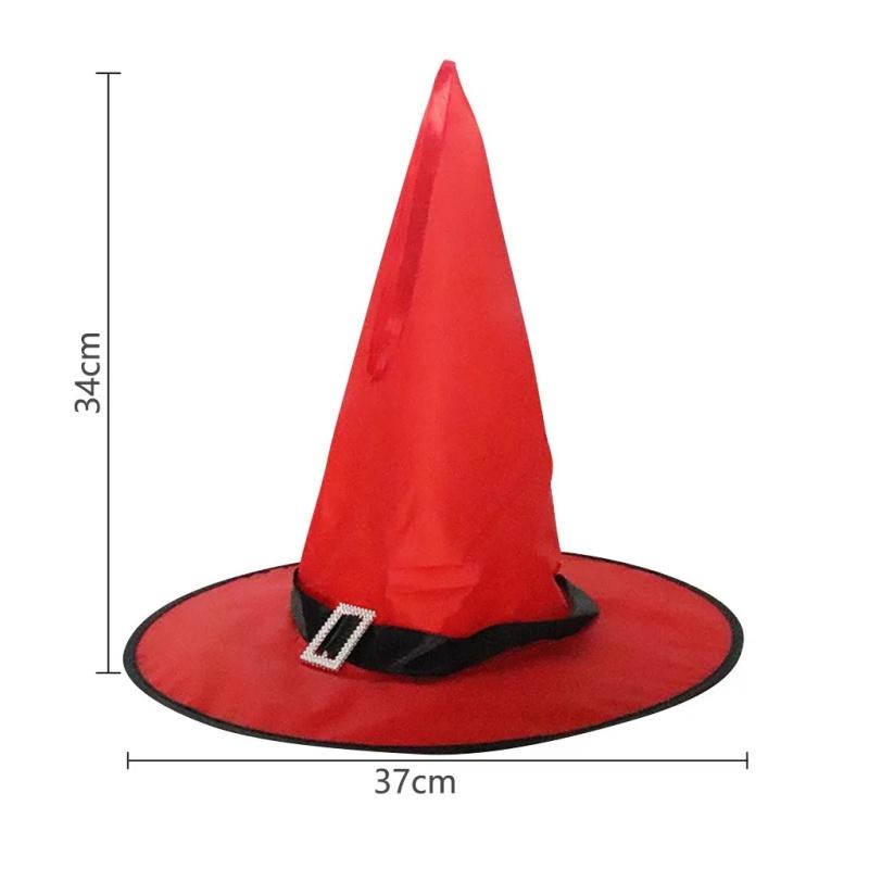 Product Introduction of Mũ Phù Thủy Phát Sáng, Đồ Trang Trí Halloween, Đèn LED, Phụ Kiện Đội Đầu, Dành Cho Trẻ Em Và Người Lớn, Đạo Cụ Trang Phục, Trang Trí Tiệc Halloween, 1 Chiếc 13