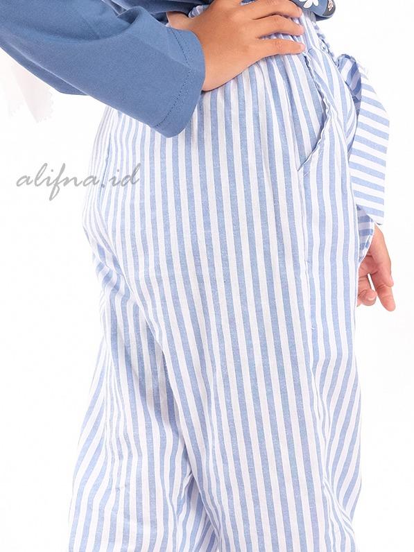 Setelan Anak Perempuan Kaos Katun Terbaru Kekinian usia 5 Sampai 14 Tahun alifna kids02 Baju Celana Fashion 7