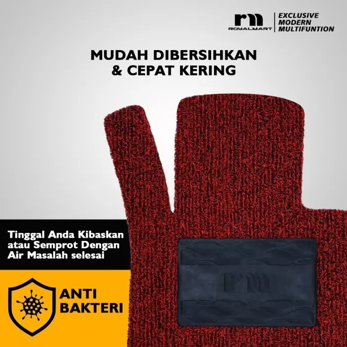 ROYAL MART Karpet Mobil Mie Premium TOYOTA INNOVA ZENIX 2022-2024 Full Set Bergaransi 4